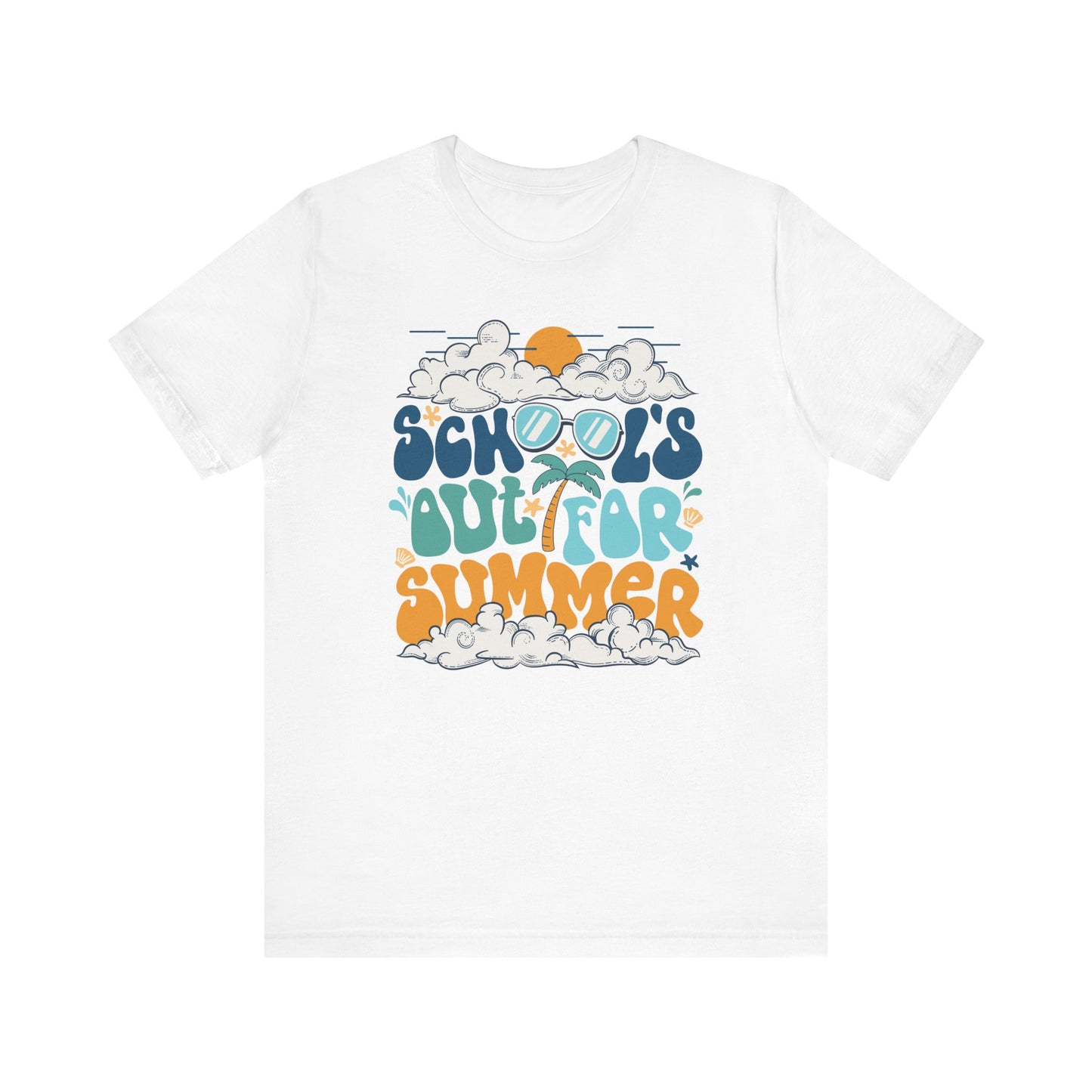 "School's Out For Summer" Retro Teacher T-shirt
