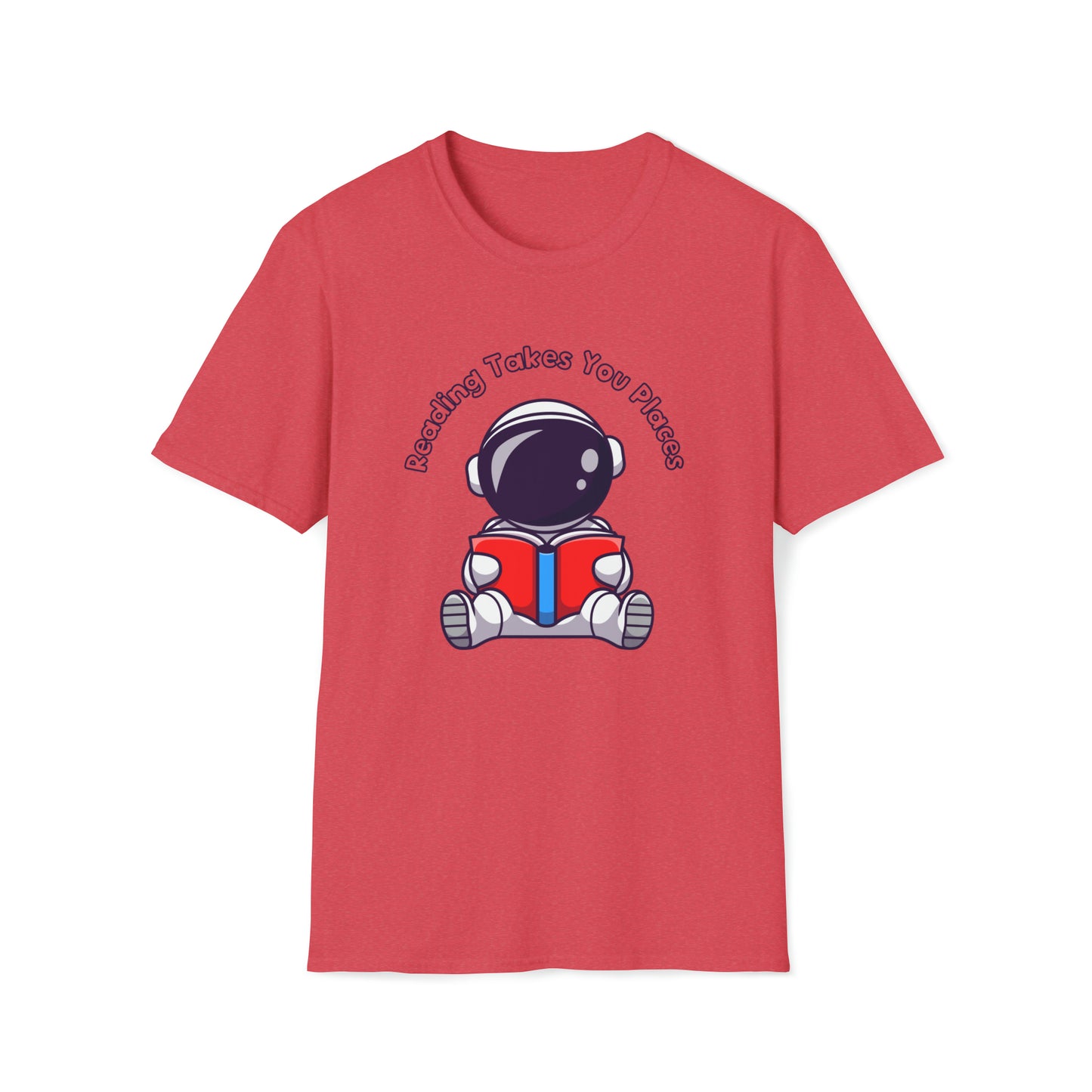 "Reading Takes You Places" Teacher T-shirt