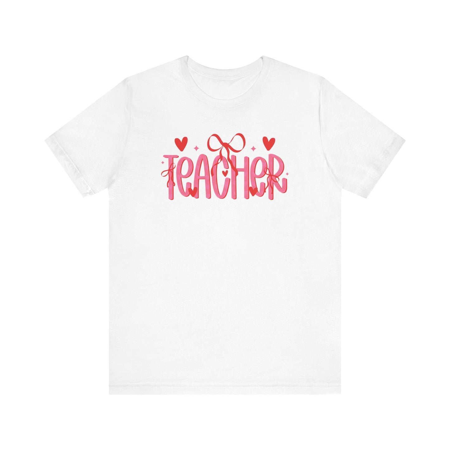"Coquette Teacher" Bow Teacher T-shirt