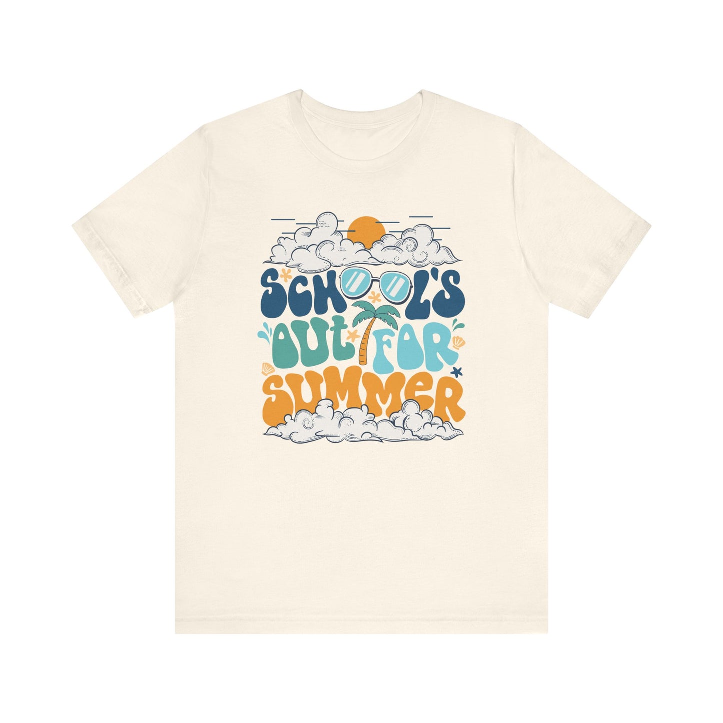 "School's Out For Summer" Retro Teacher T-shirt