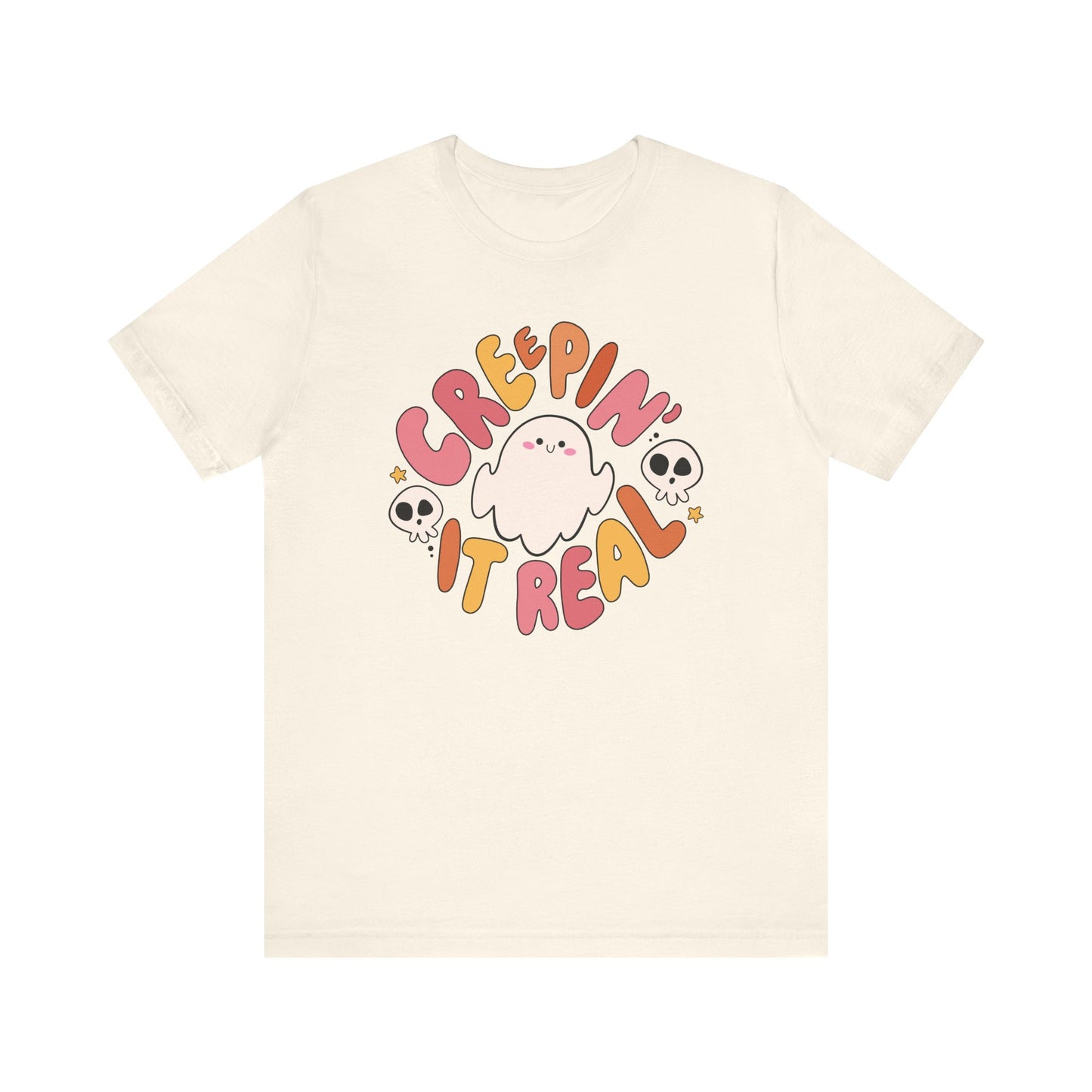 "Creepin It Real" Halloween Teacher T-shirt