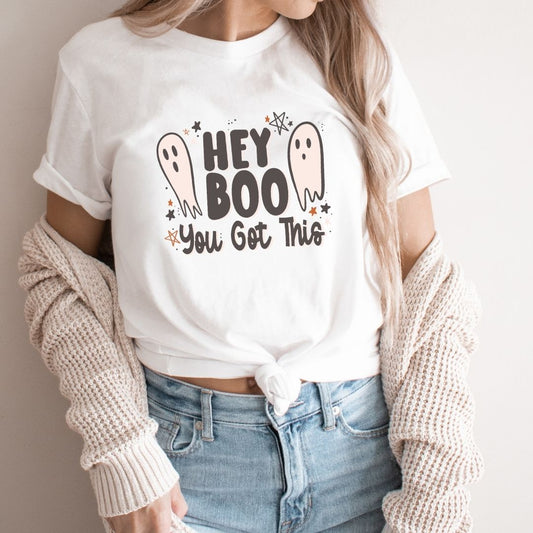 "Hey Boo You Got This" Halloween Teacher T-shirt