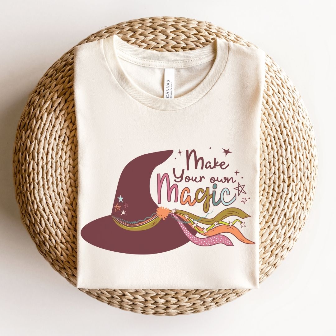 "Make Your Own Magic" Halloween Teacher T-shirt