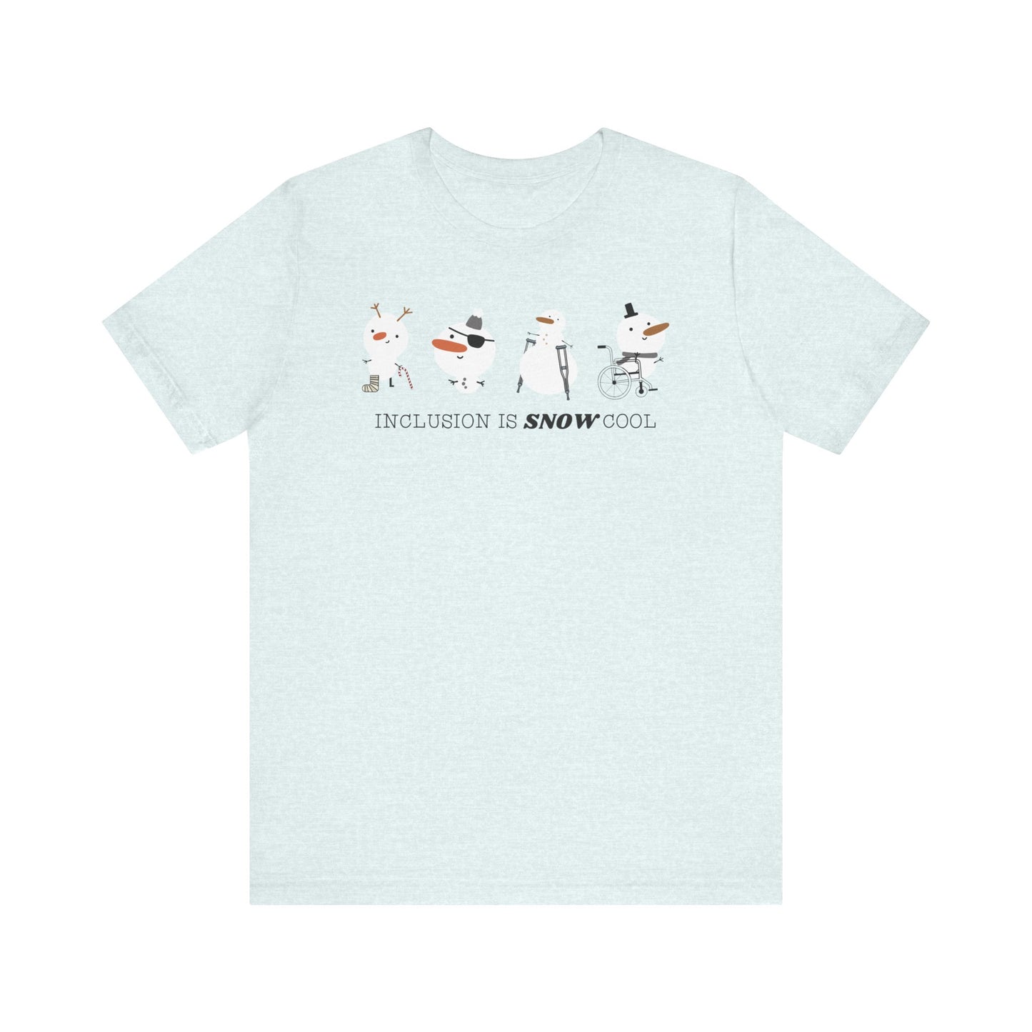 "Inclusion is Snow Cool" Winter Teacher T-shirt