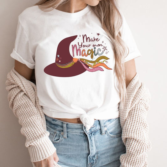 "Make Your Own Magic" Halloween Teacher T-shirt