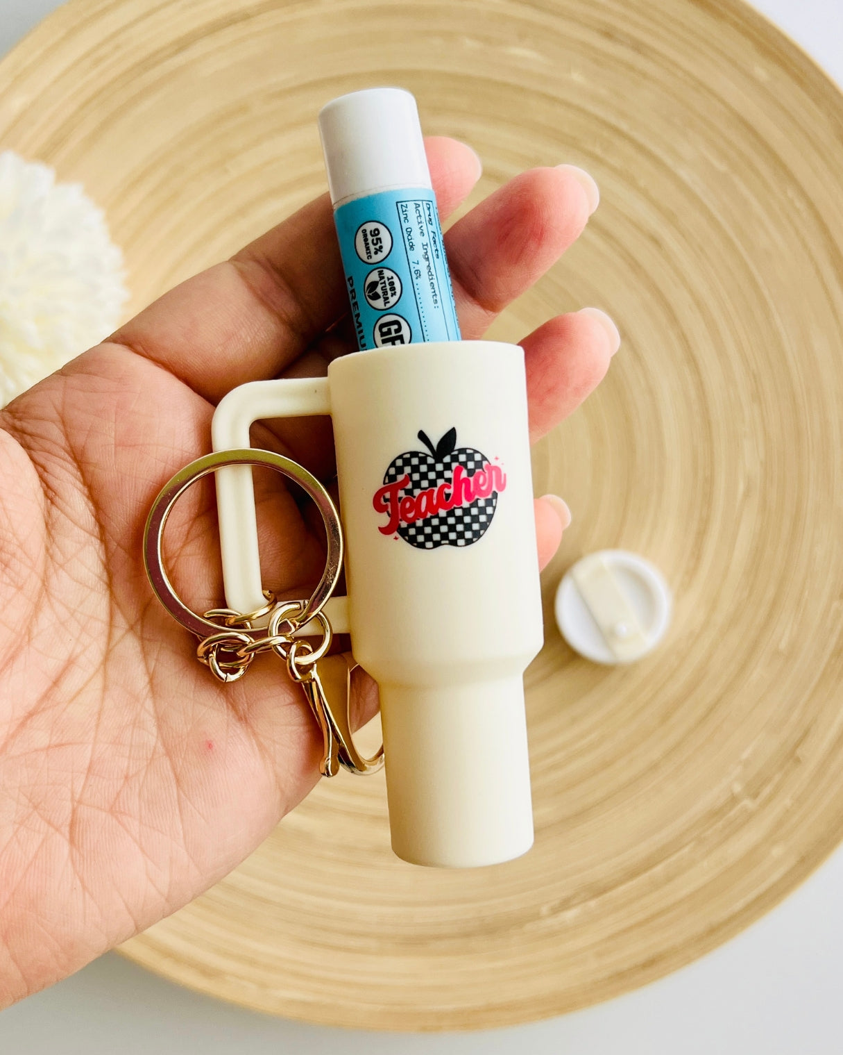 Stanley Cup 'Teach' Keychain