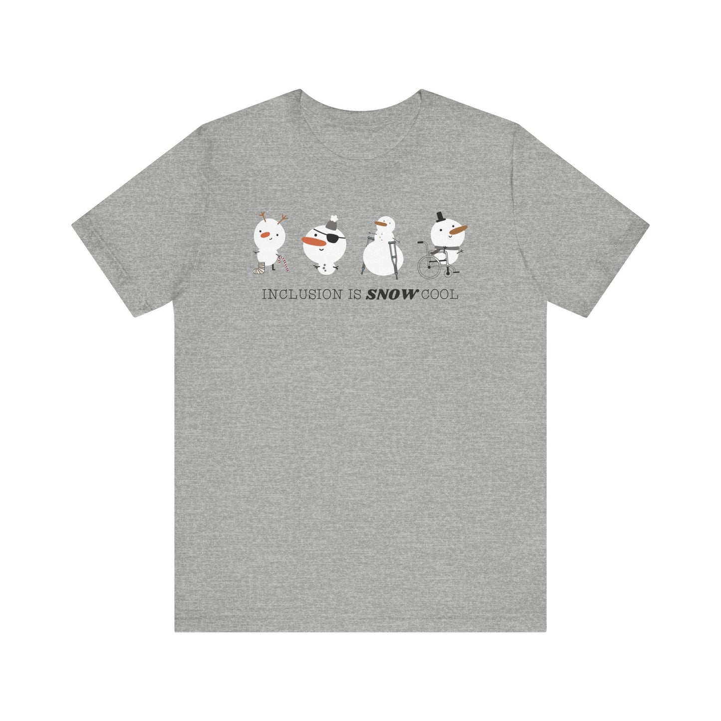 "Inclusion is Snow Cool" Winter Teacher T-shirt
