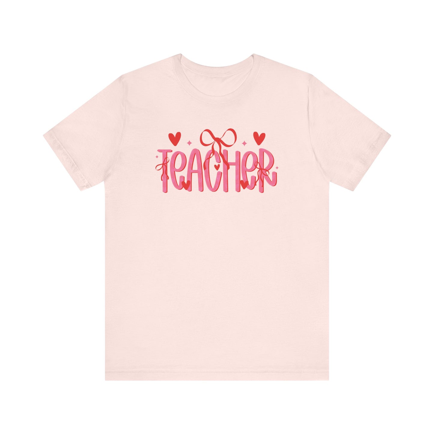"Coquette Teacher" Bow Teacher T-shirt