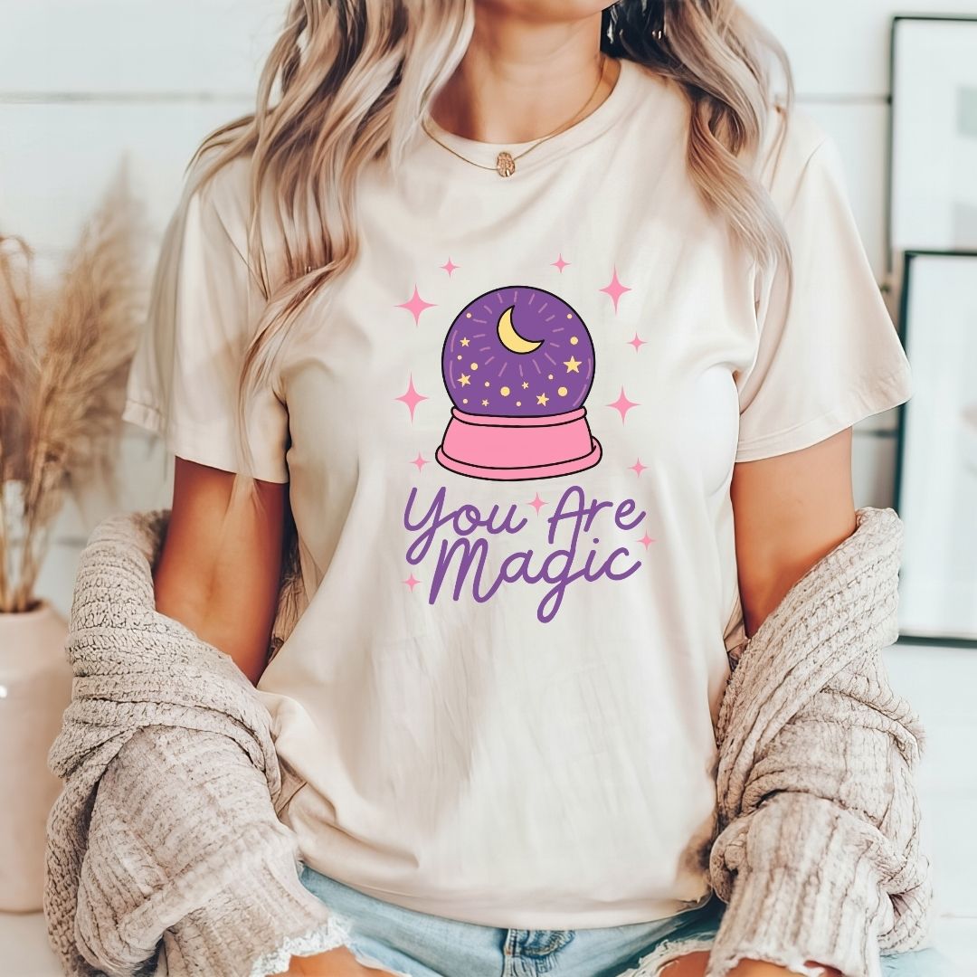 "You Are Magic" Crystal Ball Teacher T-shirt
