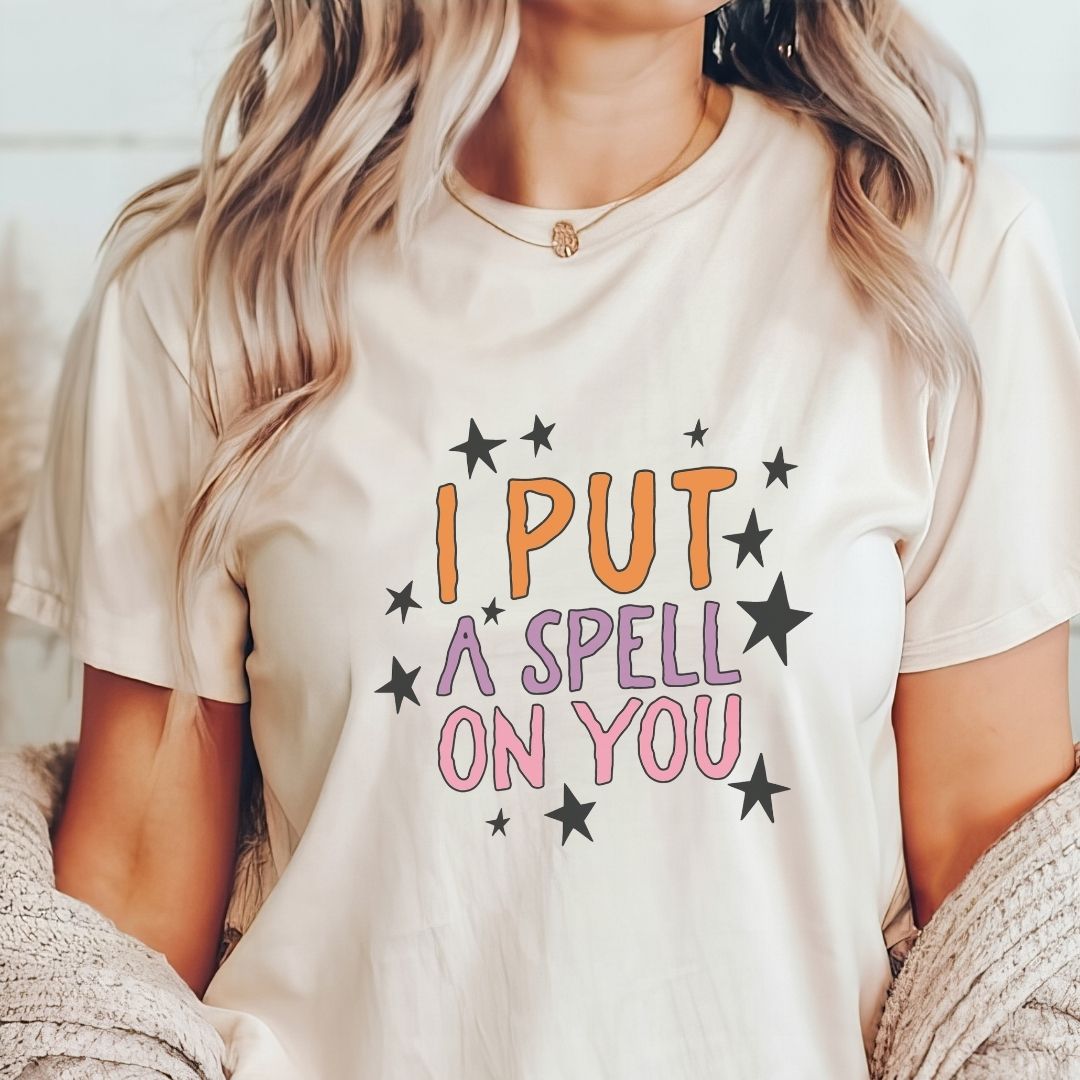 "I Put a Spell on You" Halloween Teacher T-shirt