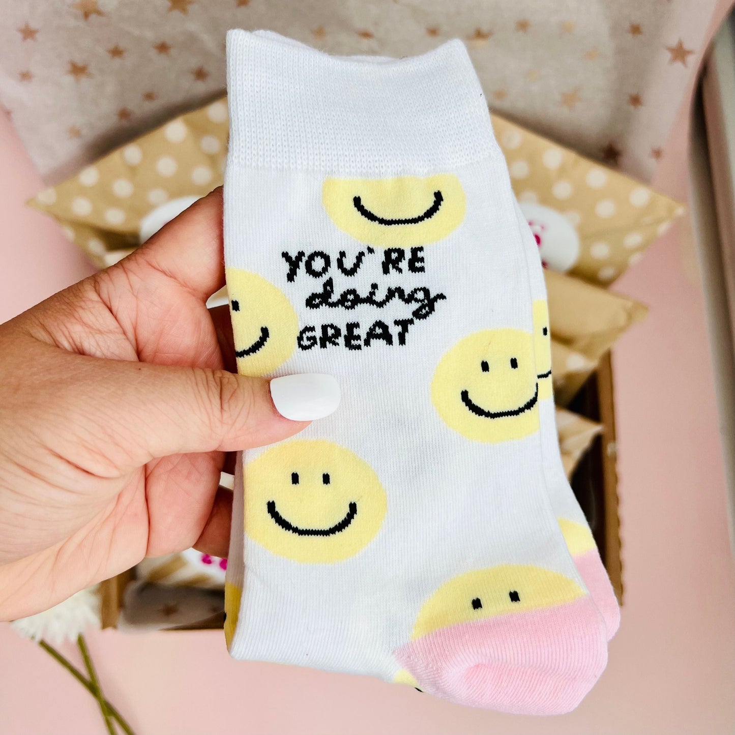 Teacher Sock Gift Box