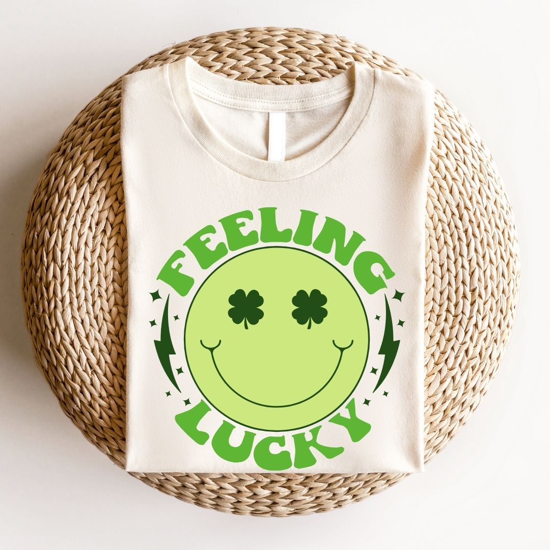 "Feeling Lucky" St. Patrick's Day Teacher T-shirt