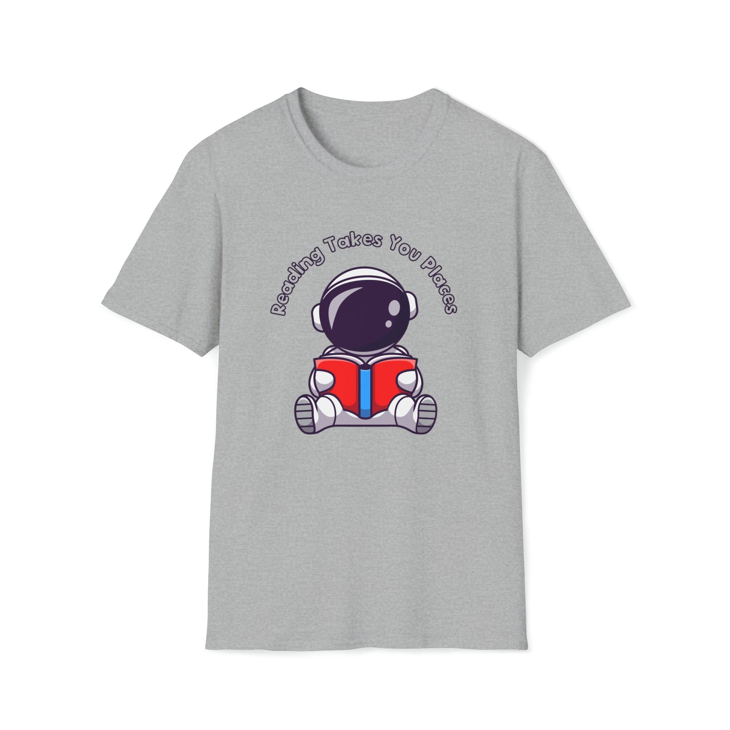 "Reading Takes You Places" Teacher T-shirt