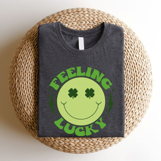 "Feeling Lucky" St. Patrick's Day Teacher T-shirt