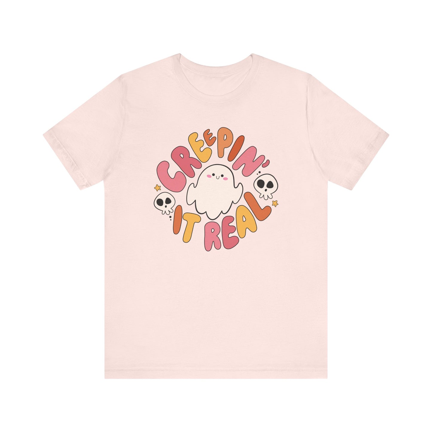 "Creepin It Real" Halloween Teacher T-shirt