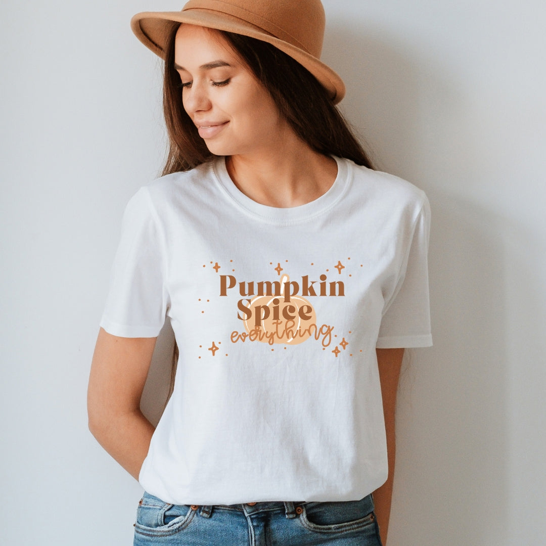 "Pumpkin Spice Everything" Teacher T-shirt