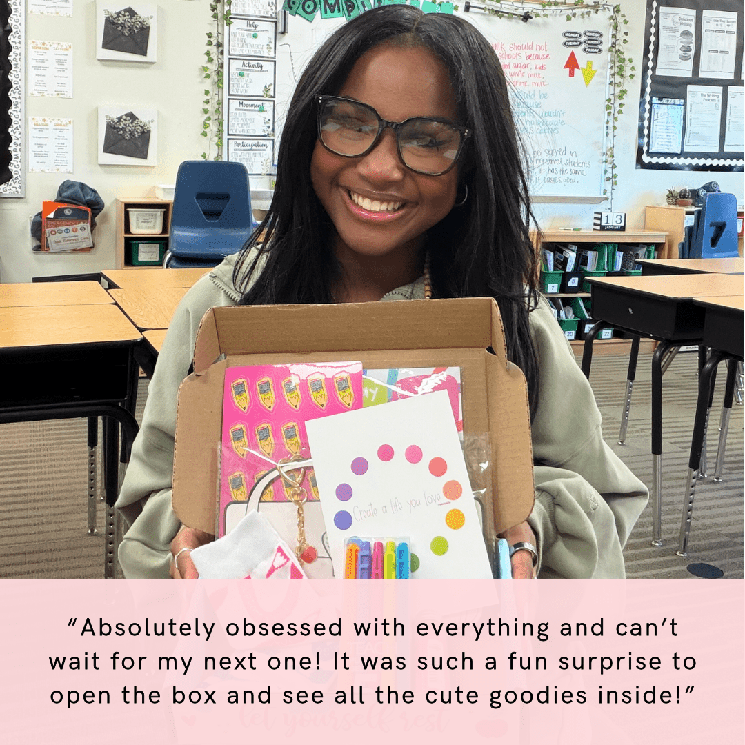 6 Month Prepay; Gift Subscription - Teacher Care Crate -