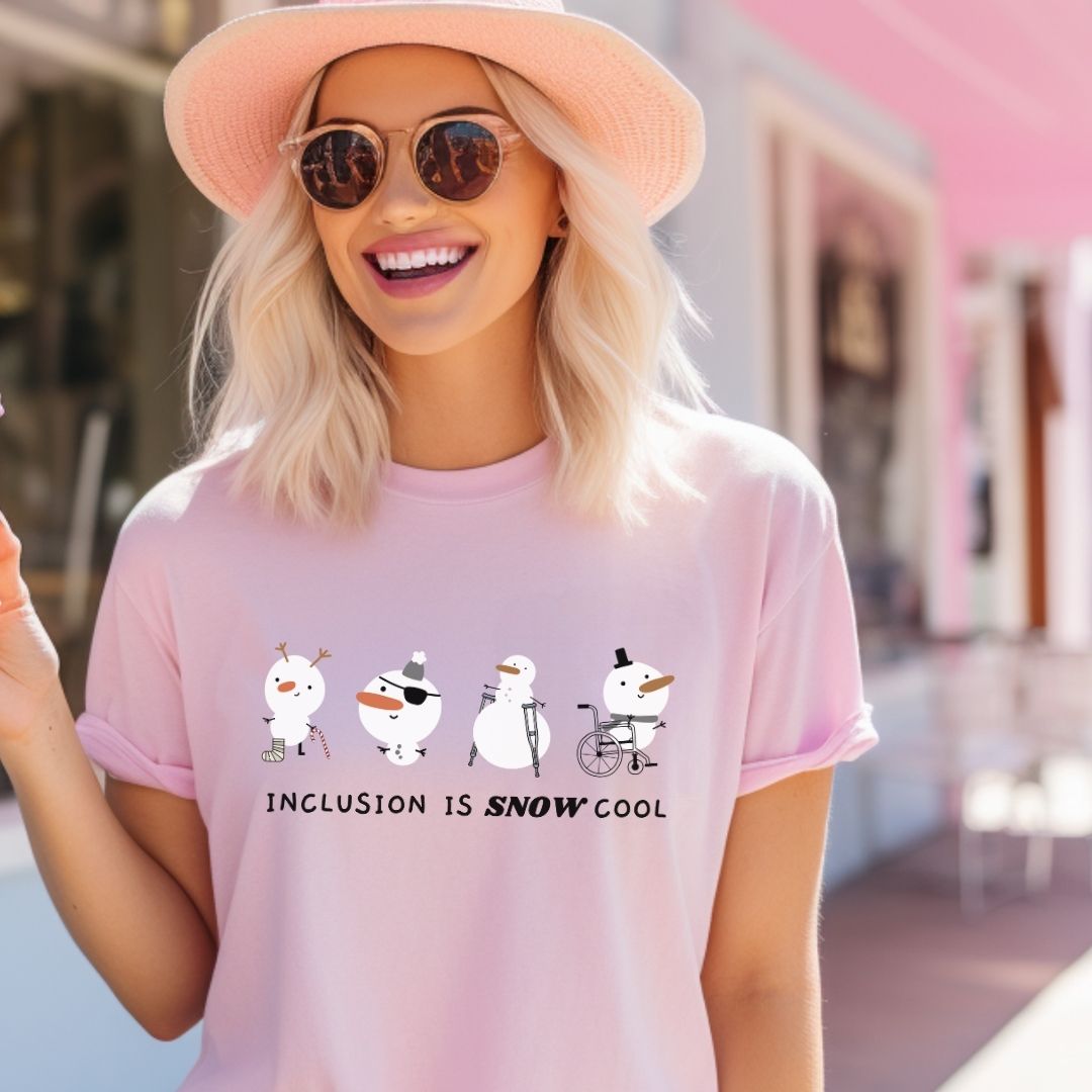 "Inclusion is Snow Cool" Winter Teacher T-shirt