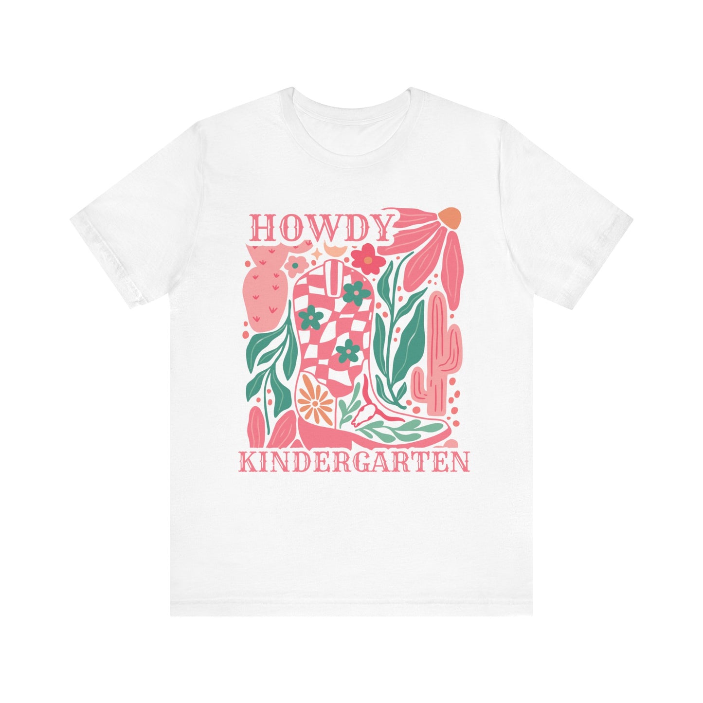 "Howdy Kindergarten" Teacher T-shirt