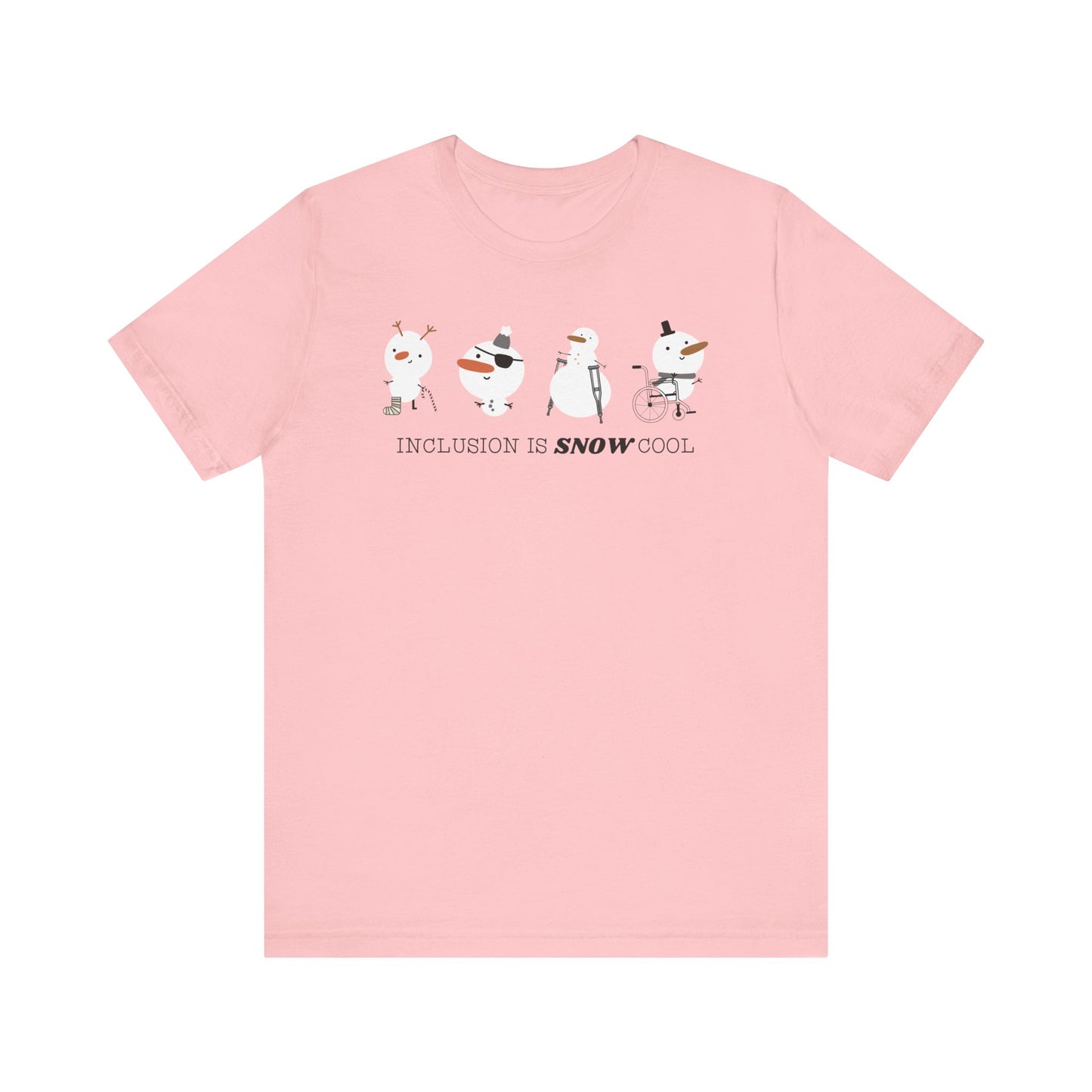 "Inclusion is Snow Cool" Winter Teacher T-shirt