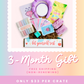 3 Month Prepay; Gift Subscription