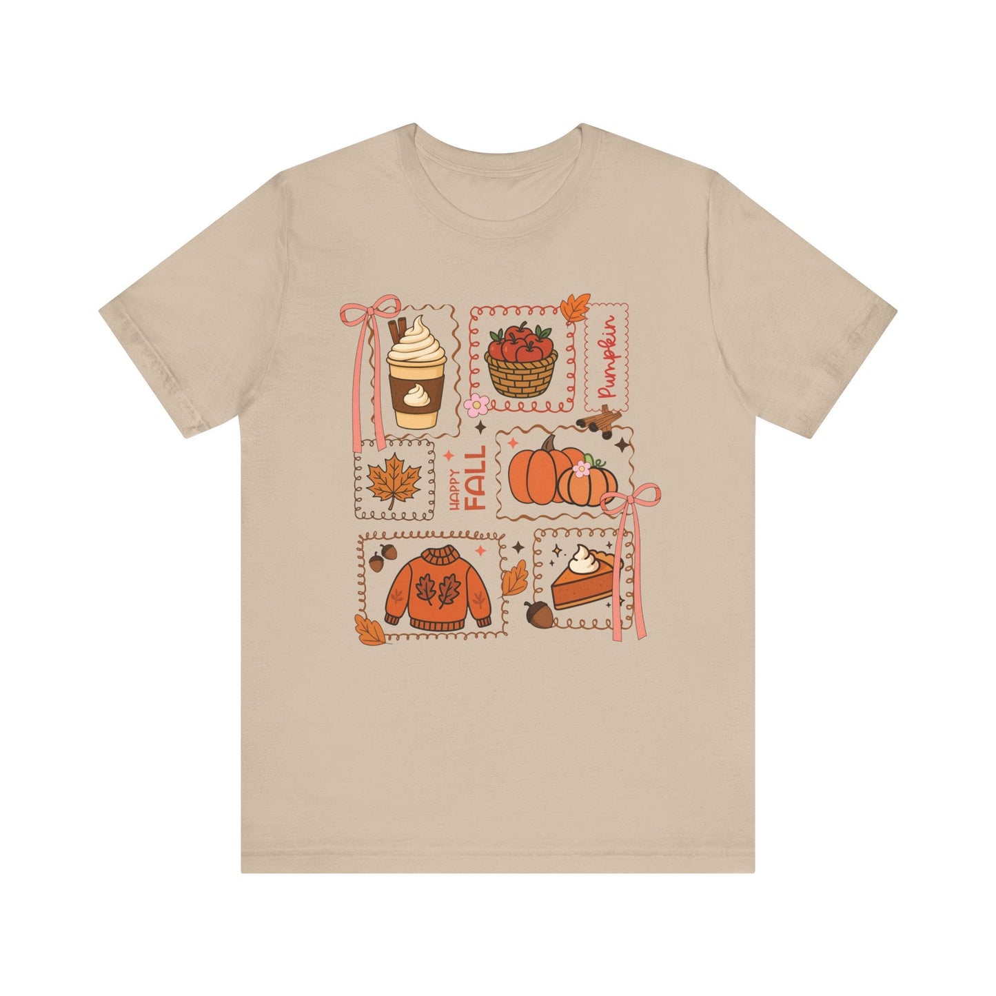 "Autumn Collage" Fall Teacher T-shirt - Teacher Care Crate - T-Shirt