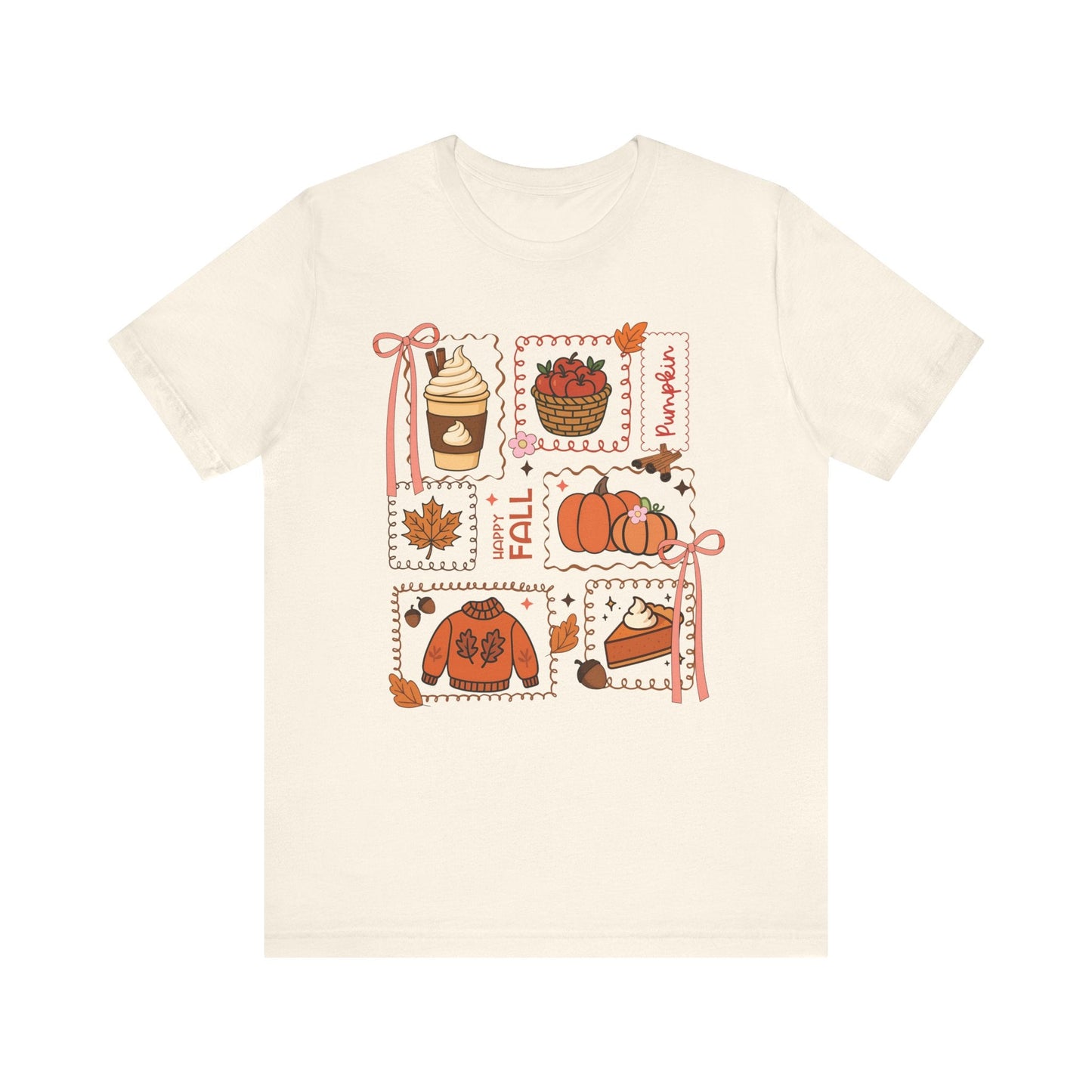 "Autumn Collage" Fall Teacher T-shirt - Teacher Care Crate - T-Shirt