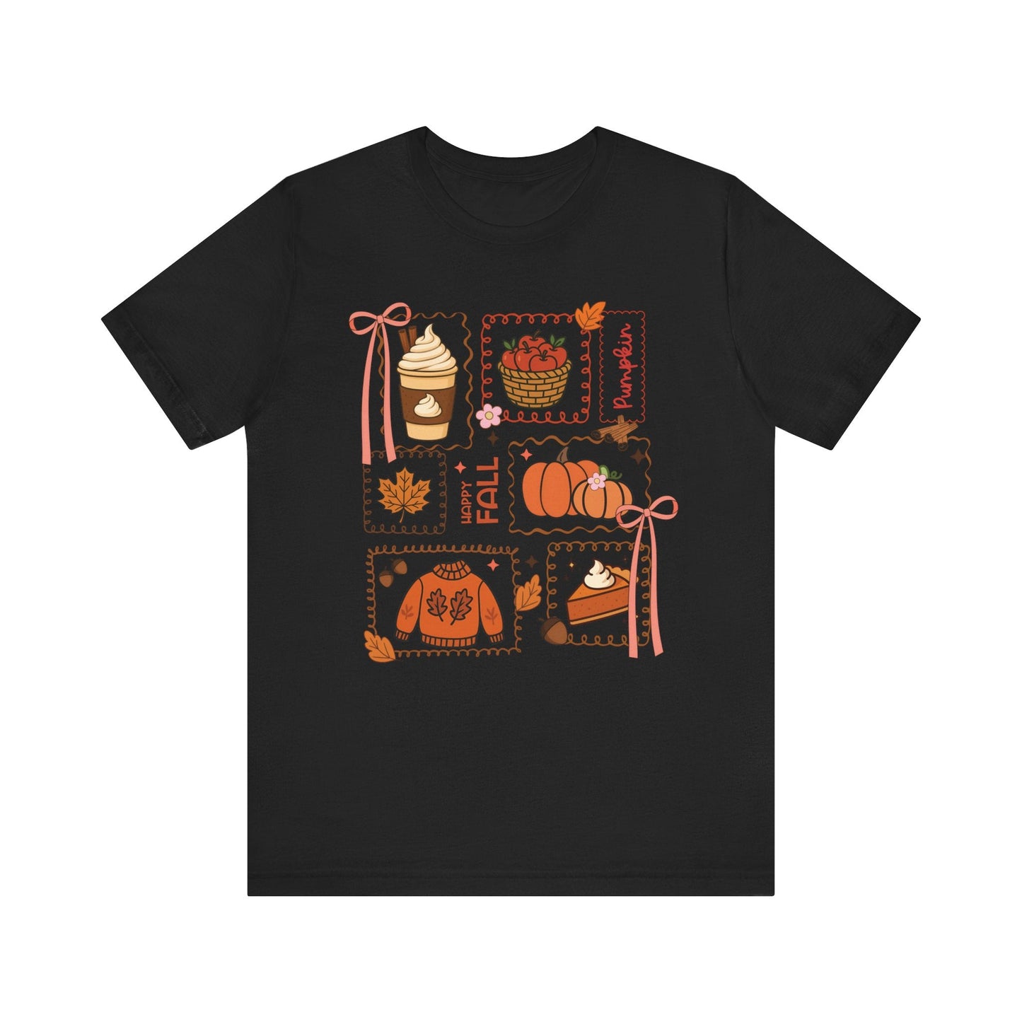 "Autumn Collage" Fall Teacher T-shirt - Teacher Care Crate - T-Shirt