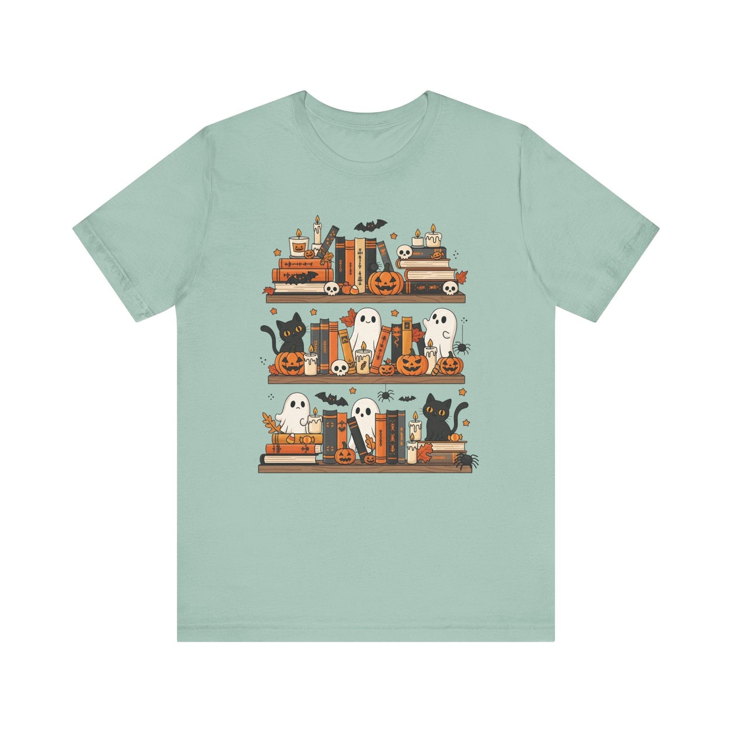 "Booooookshelf" Halloween Teacher T-shirt - Teacher Care Crate - T-Shirt
