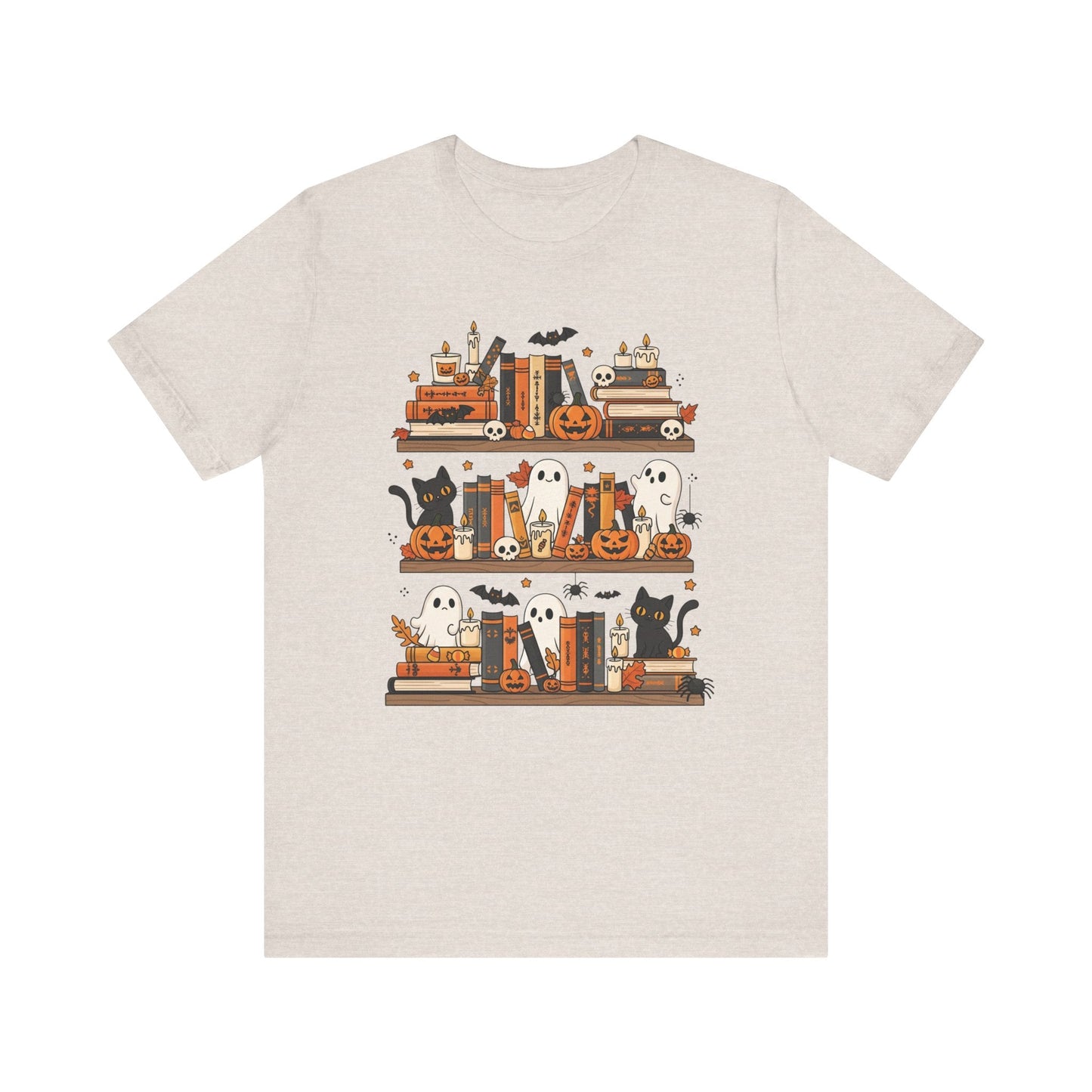 "Booooookshelf" Halloween Teacher T-shirt - Teacher Care Crate - T-Shirt