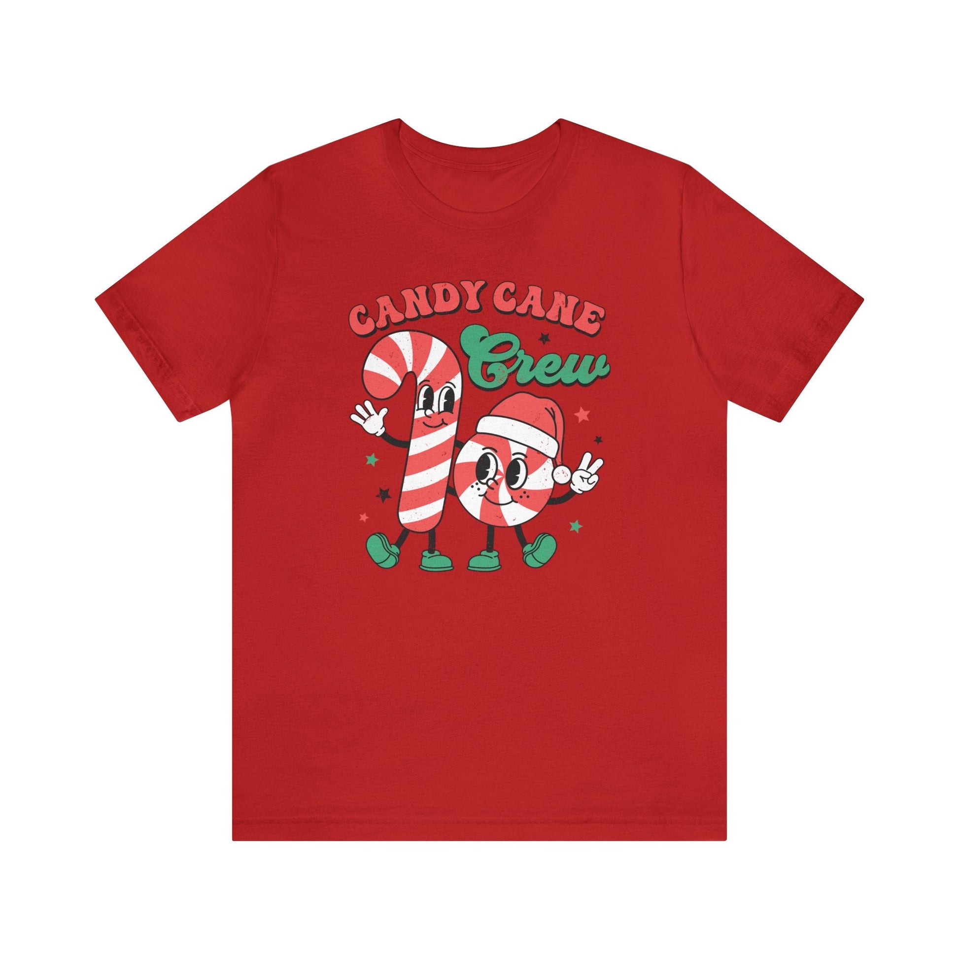 "Candy Cane Crew" Teacher T-shirt - Teacher Care Crate - T-Shirt