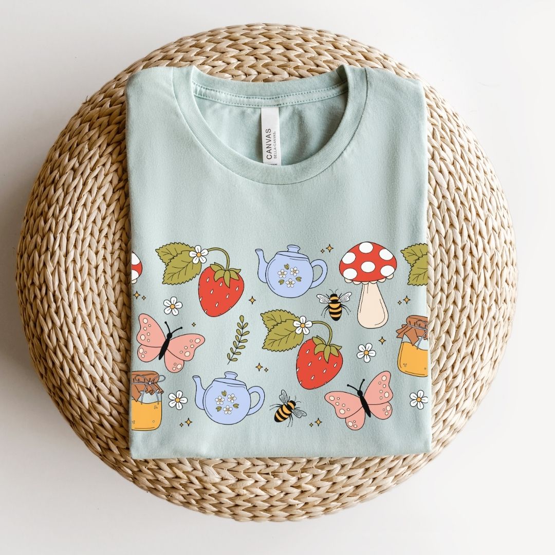"Cottage Core" Teacher T-shirt - Teacher Care Crate - T-Shirt