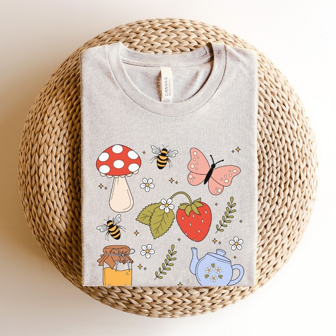 "Cottage Core" Teacher T-shirt - Teacher Care Crate - T-Shirt