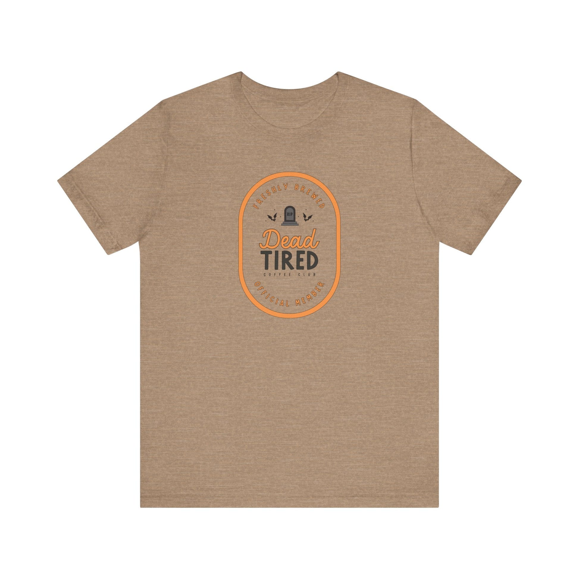 "Dead Tired" Funny Halloween Teacher T-shirt - Teacher Care Crate - T-Shirt