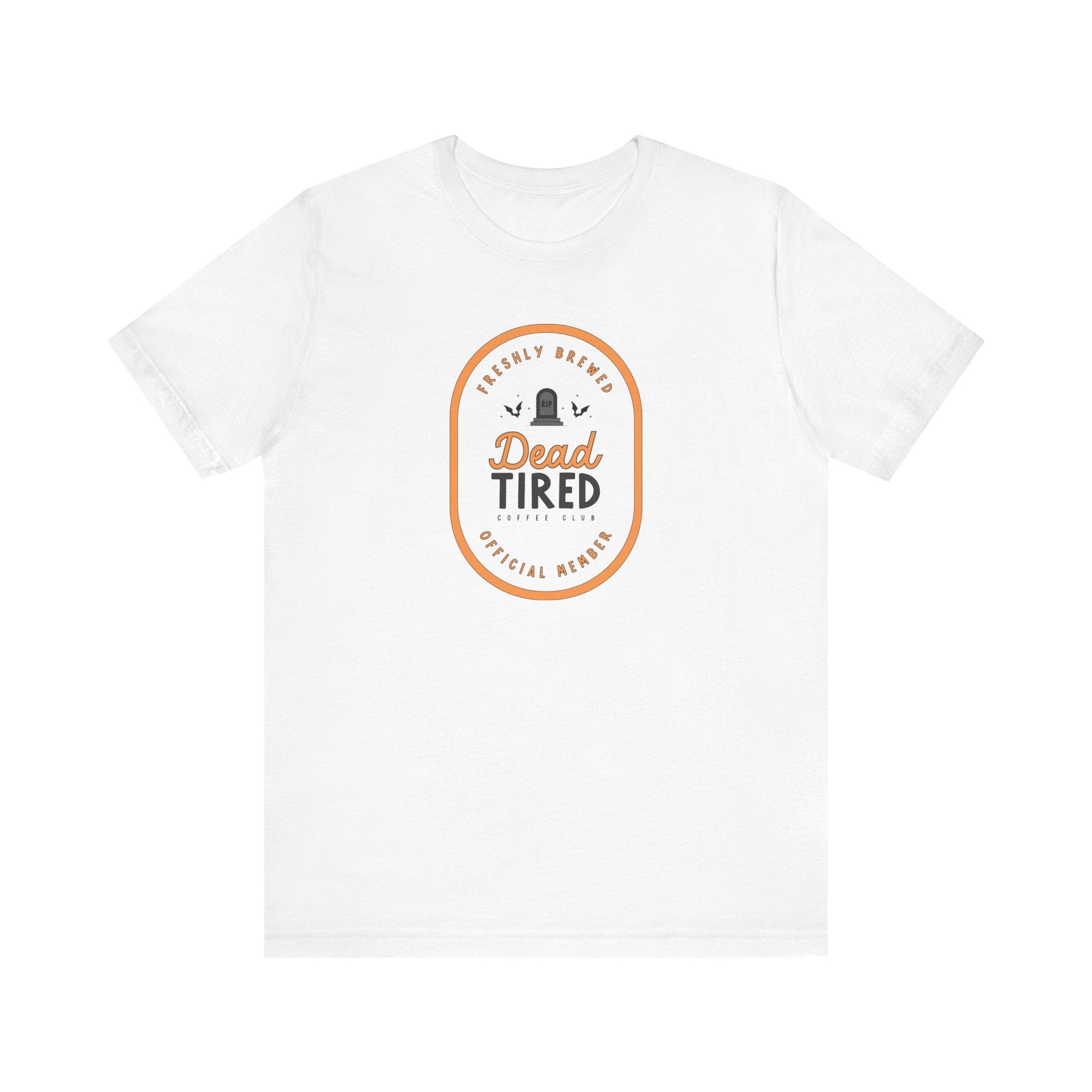 "Dead Tired" Funny Halloween Teacher T-shirt - Teacher Care Crate - T-Shirt