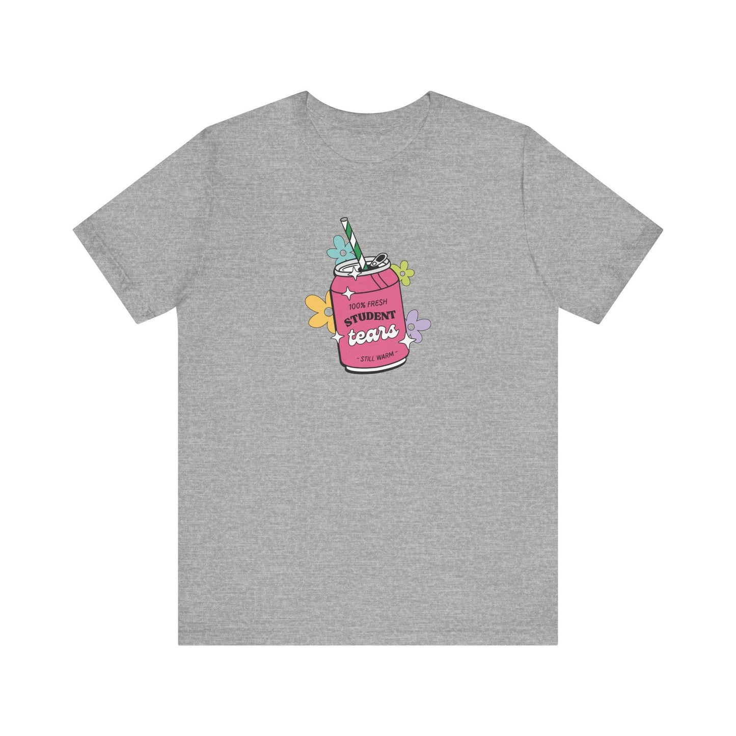 "Fresh Student Tears" Soda Funny Teacher T-shirt - Teacher Care Crate - T-Shirt