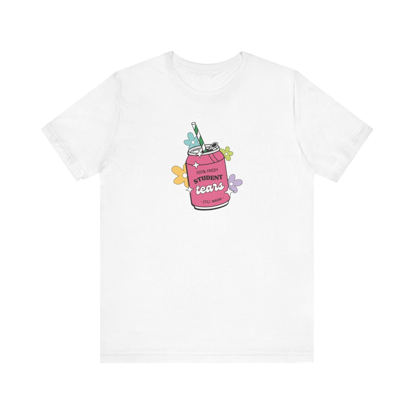 "Fresh Student Tears" Soda Funny Teacher T-shirt - Teacher Care Crate - T-Shirt