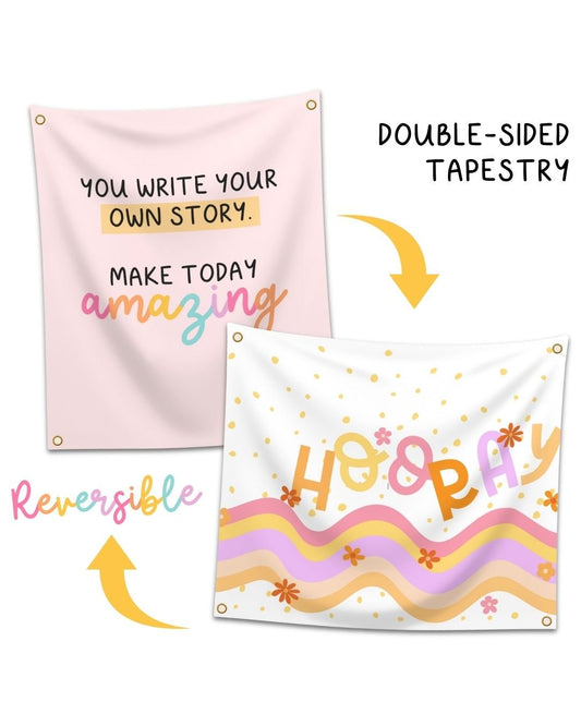 'Hooray' Hanging Tapestry - Teacher Care Crate -