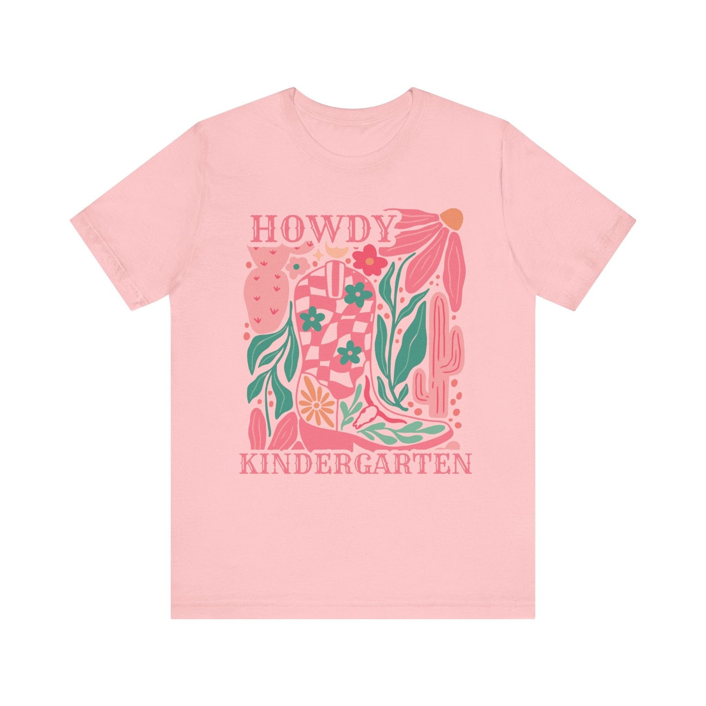 "Howdy Kindergarten" Teacher T-shirt - Teacher Care Crate - T-Shirt