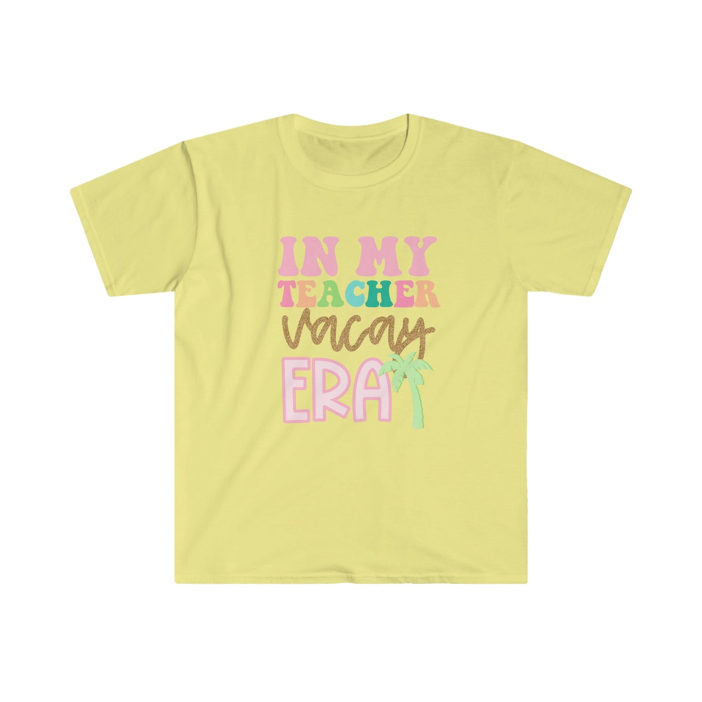 "In My Teacher Vacay Era" Teacher T-shirt - Teacher Care Crate - T-Shirt