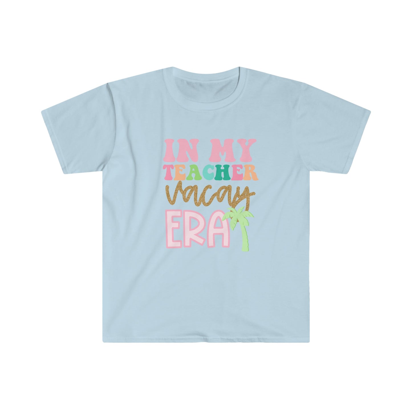 "In My Teacher Vacay Era" Teacher T-shirt - Teacher Care Crate - T-Shirt