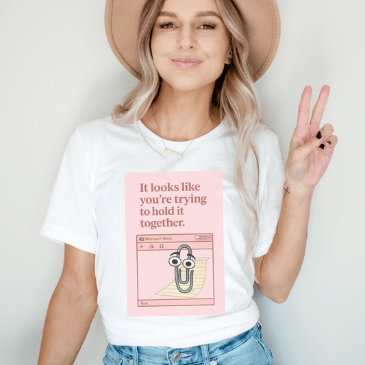 "It Looks Like You're Trying" Funny Teacher T-shirt - Teacher Care Crate - T-Shirt