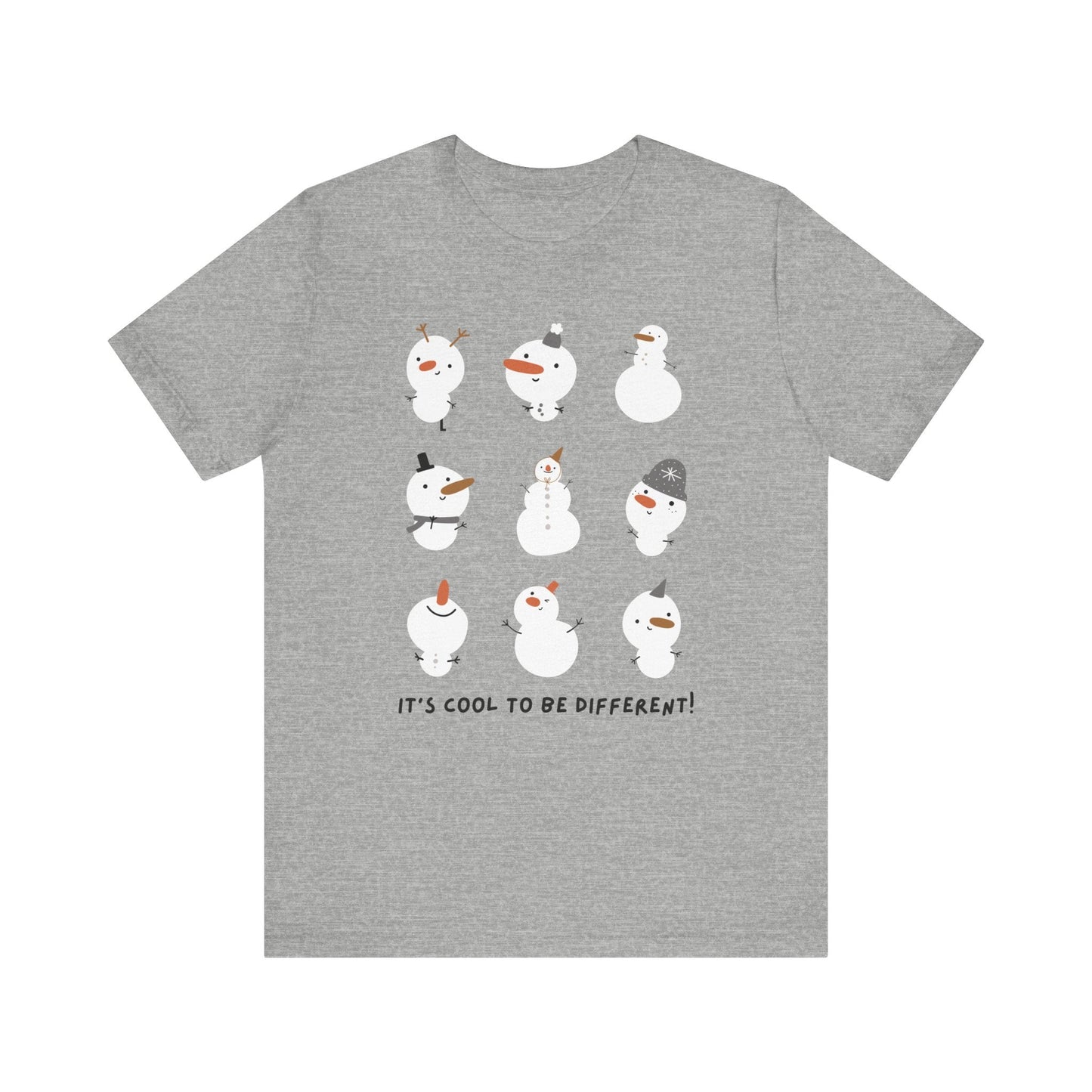 "It's Cool to be Different" Winter Teacher T-shirt - Teacher Care Crate - T-Shirt