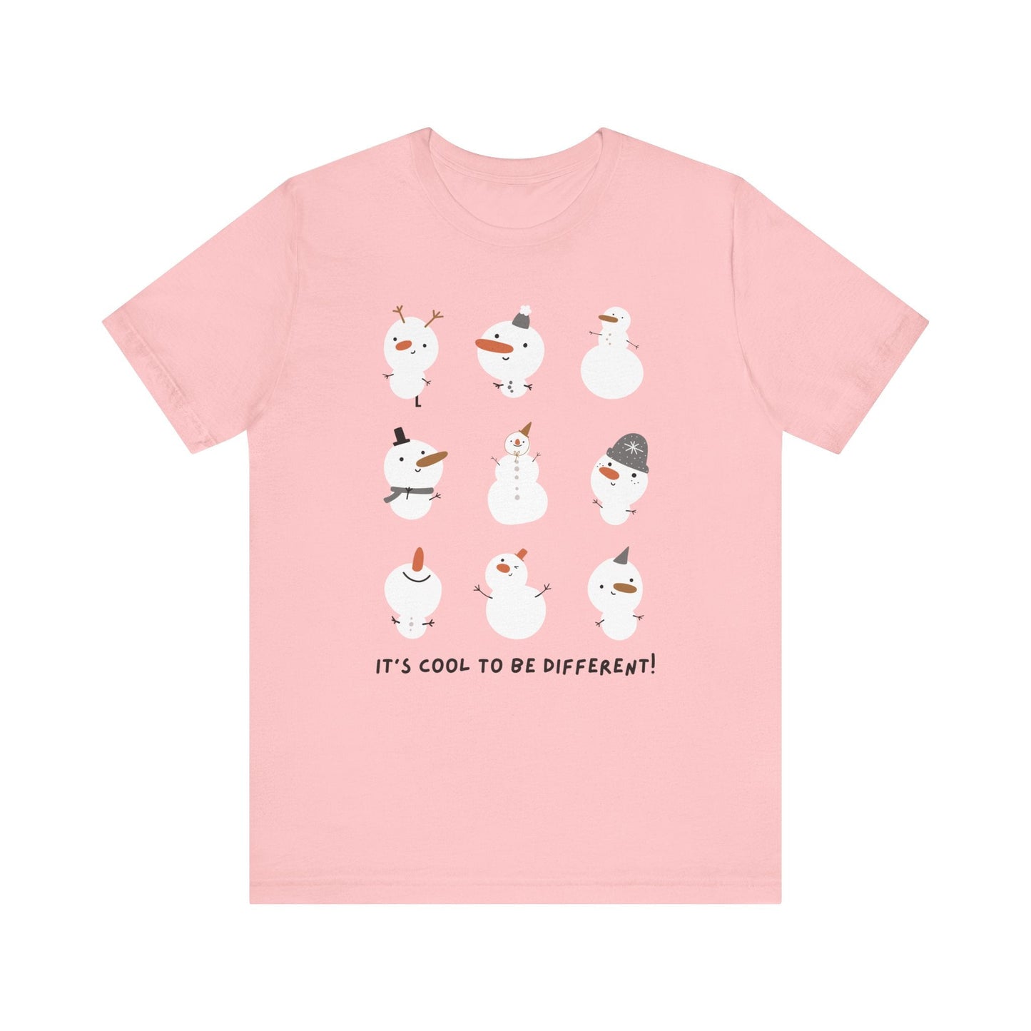 "It's Cool to be Different" Winter Teacher T-shirt - Teacher Care Crate - T-Shirt