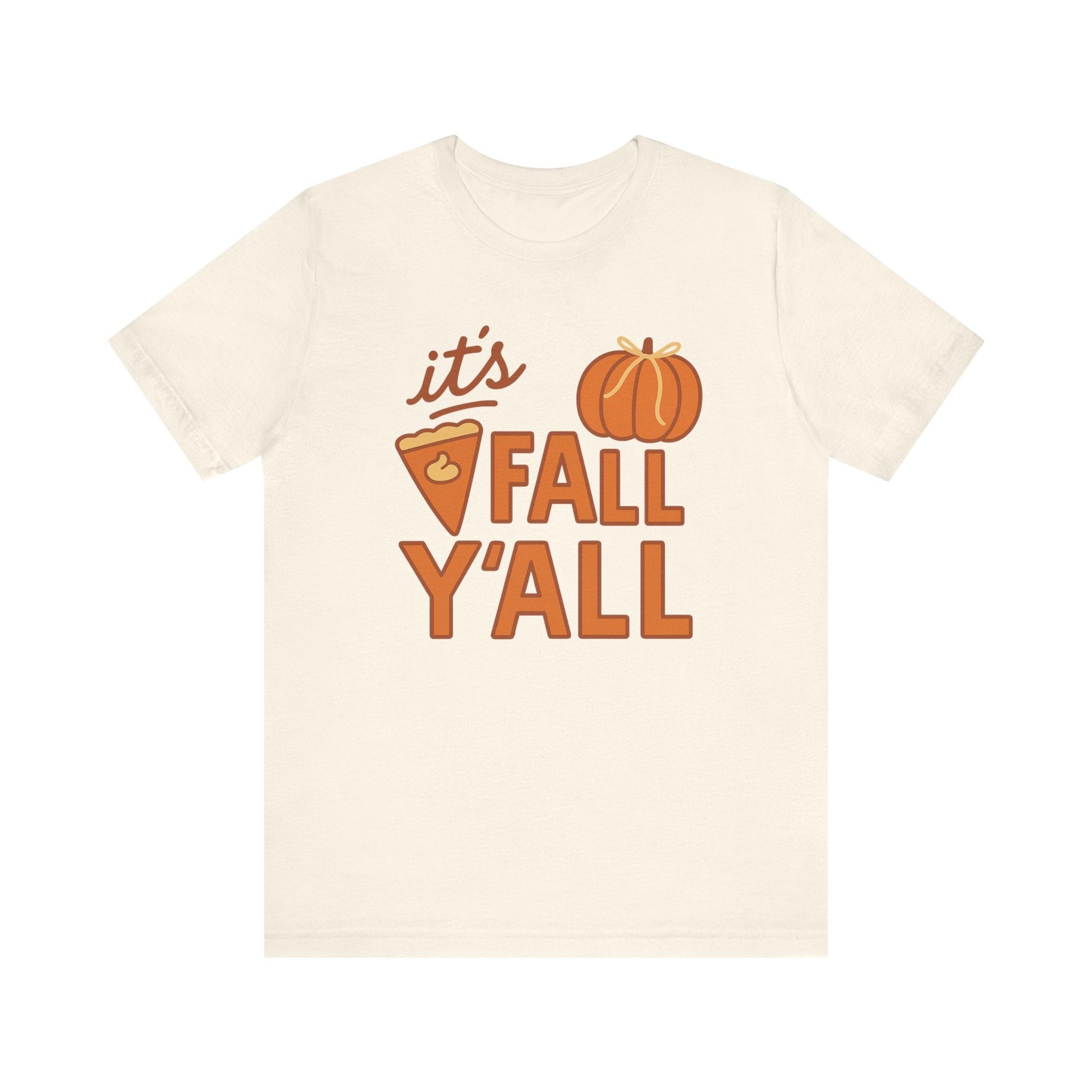 "It's Fall Ya'll" Block Letter Teacher T-shirt - Teacher Care Crate - T-Shirt