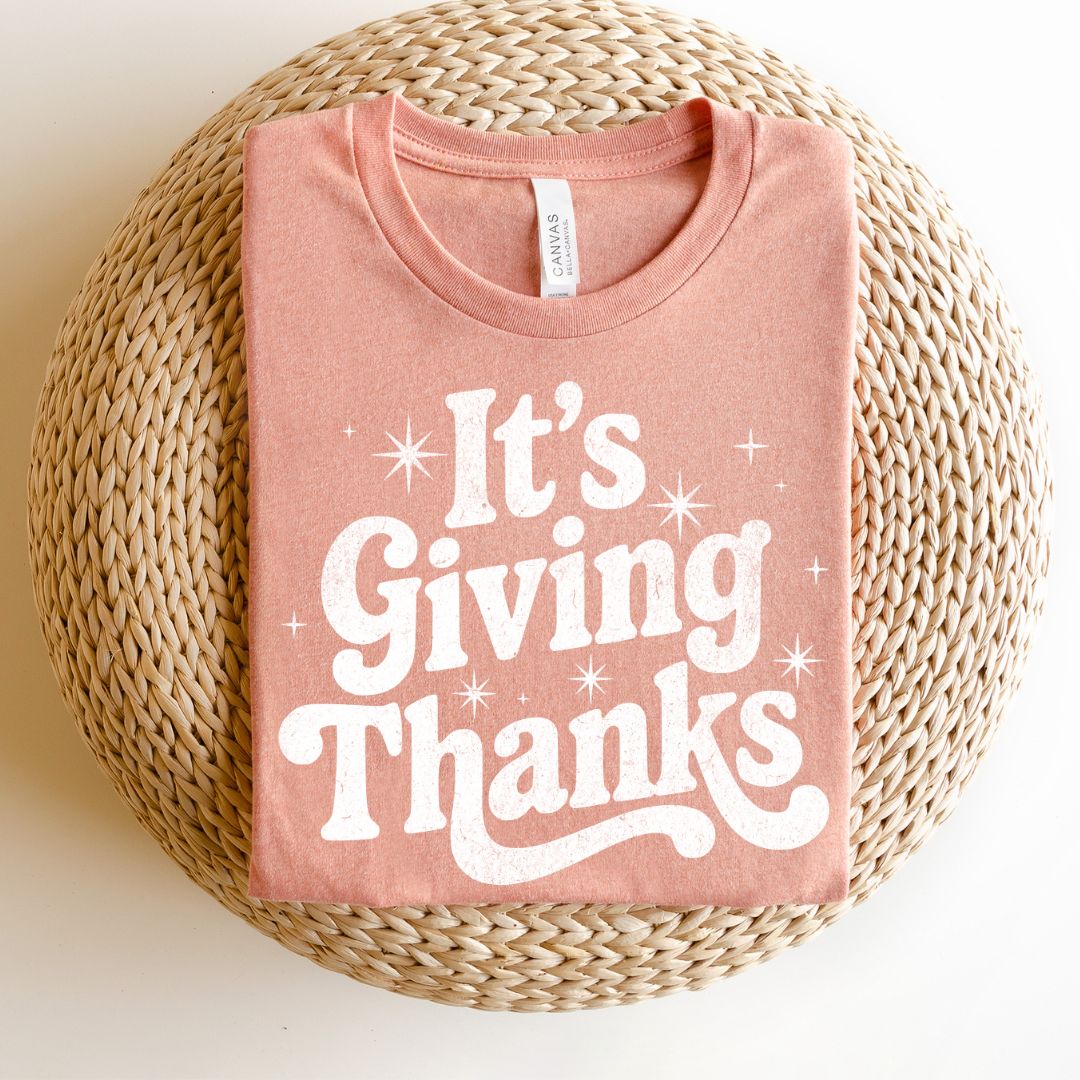 "It's Giving Thanks" Teacher T-shirt - Teacher Care Crate - T-Shirt
