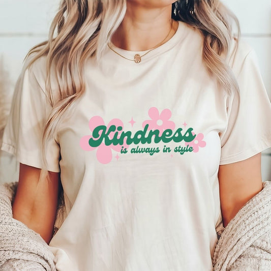"Kindness is Always in Style" Teacher T-shirt - Teacher Care Crate - T-Shirt