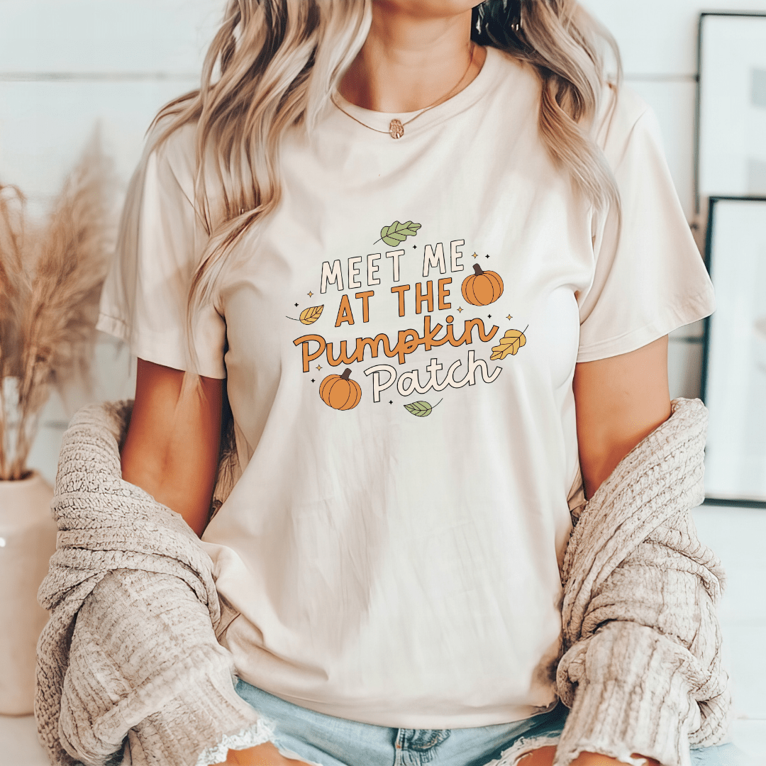 "Meet Me at the Pumpkin Patch" Teacher T-shirt - Teacher Care Crate - T-Shirt