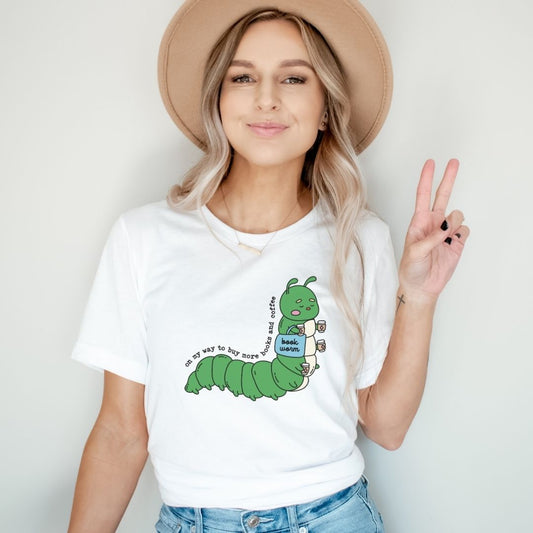 "On My Way..." Caterpillar Teacher T-Shirt - Teacher Care Crate - T-Shirt