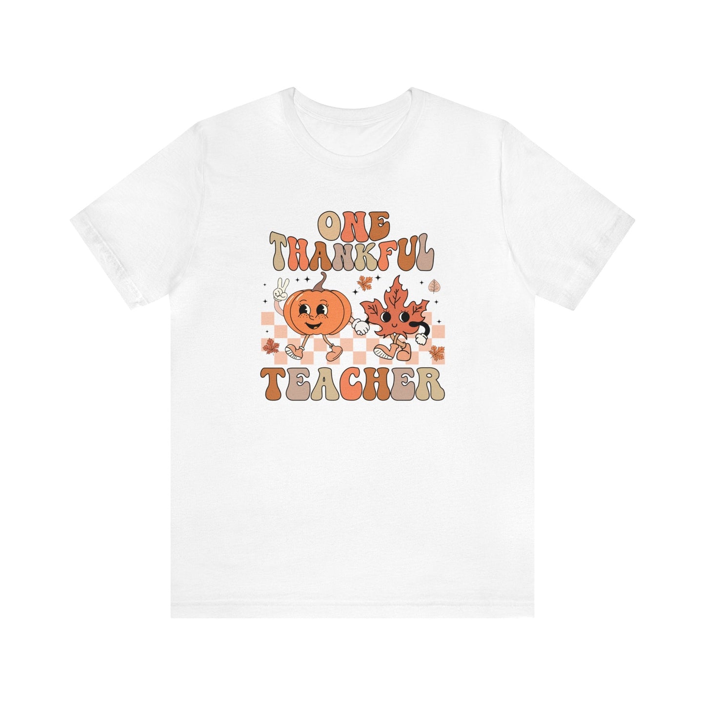 "One Thankful Teacher" Teacher T-shirt - Teacher Care Crate - T-Shirt